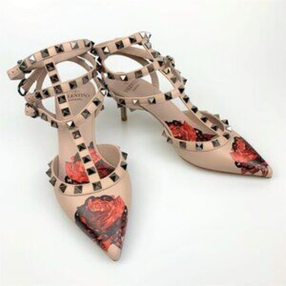 NIB Authentic Valentino Special Edition Pumps In Nude Pink - Picture 9 of 9